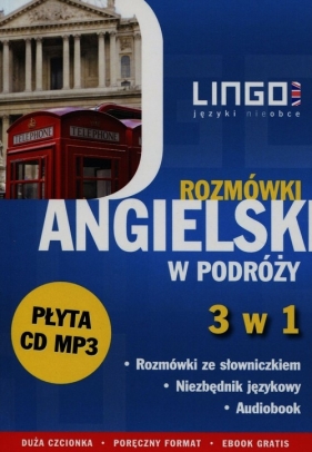 Angielski w podróży Rozmówki 3 w 1 + CD - Szymczak-Deptuła Agnieszka