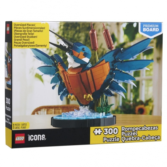 Lego Puzzle 300 Oversized Kingfisher