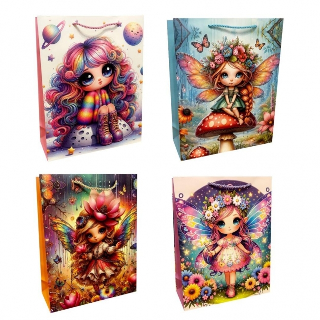 <img src='https://webimage.pl/pics/848/6/d5905868106848.jpg' style='height:440px' /> Torebka prezentowa dziecięca S Wróżki mix