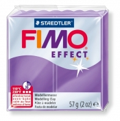 Masa termoutwardzalna Fimo effect fioletowy przezroczysty (8020-604)