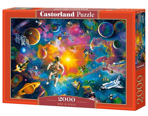 Puzzle 2000 el. C-200849-2 Man in Space