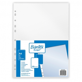 Koszulka groszkowa A4/35mic. PP Budget 100szt