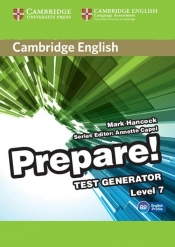 Cambridge English Prepare! Test Generator Level 7 CD-ROM - Hancock Mark