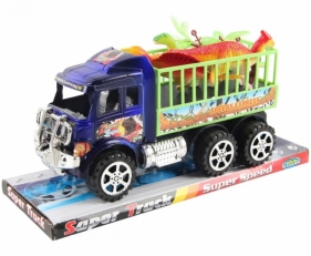 Ciężarówka z dinozaurami