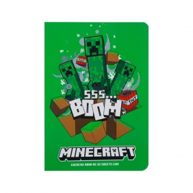 Zeszyt A5/32k linia Astrapap - Minecraft, 1 szt.