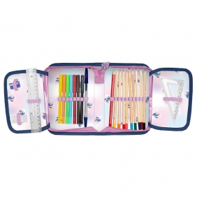 Piórnik jednokomorowy z wyposażeniem - Stitch - Exp. 626