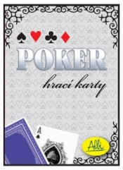 Poker - Karty - niebieskie (83989)