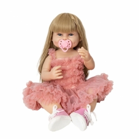 Realistyczna lalka bobas – dziewczynka, 52 cm (128849)