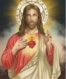 Diamentowa mozaika święte Jezus z sercem NO-1006984 7+
