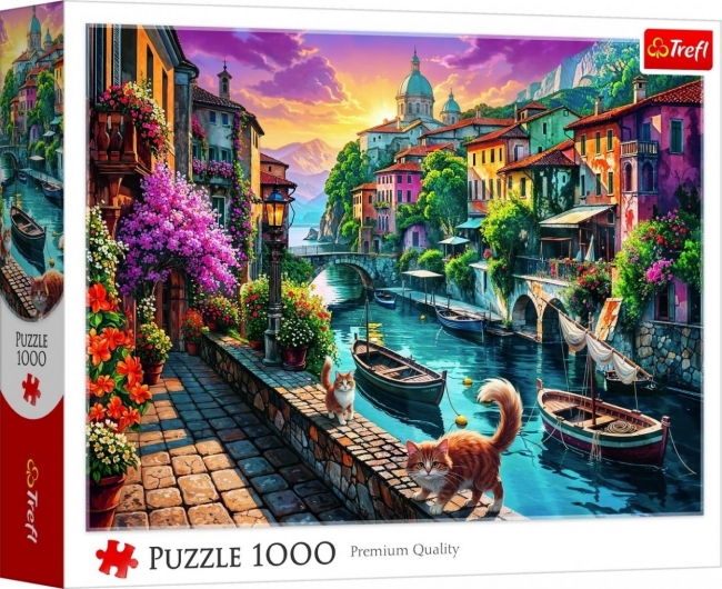 Puzzle 1000 Włoskie wakacje TREFL