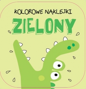 Kolorowe naklejki - zielony