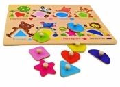 Puzzle figury geometryczne