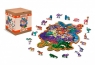 Puzzle drewniane 3D Magiczna dżungla Jungle L (HE0038-L) od 14 lat