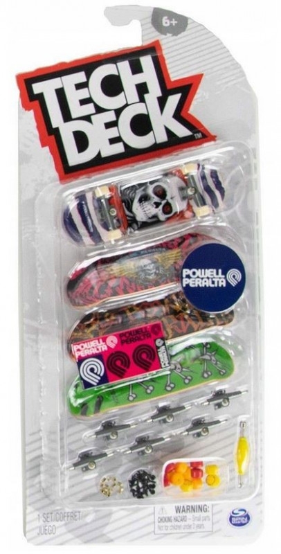 Tech Deck fingerboard - zestaw 4pk Powell Peralt (6028815/20136720)