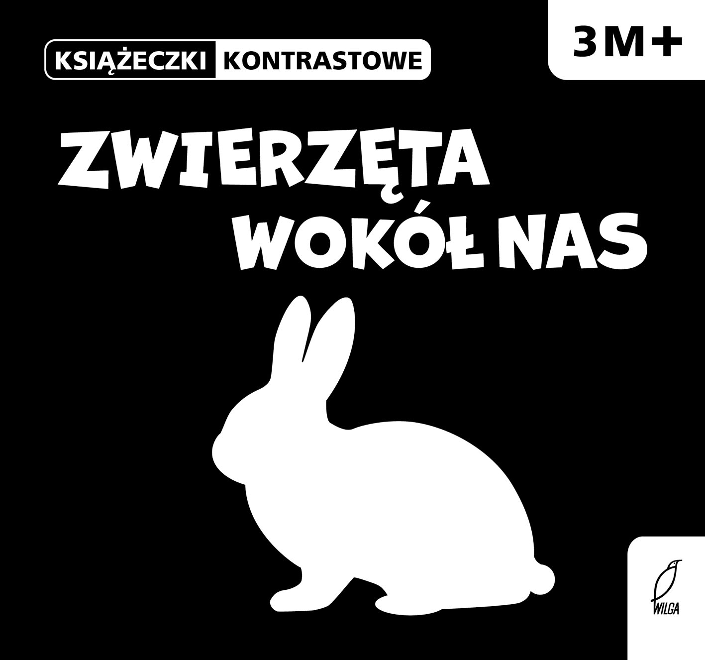 Zwierzęta wokół nas. Książeczki kontrastowe