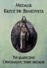 Medalik Krzyż św. Benedykta. Typ klasyczny Jerzy Gwiazda