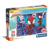 Clementoni, Puzzle 30: Super Kolor. Spidey and His Amazing Friends