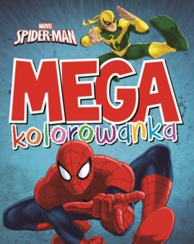 Mega kolorowanka. Marvel Spider-Man - Praca zbiorowa