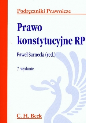Prawo konstytucyjne RP - Sarnecki Paweł (red.)