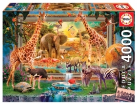 Puzzle 4000 Sawanna budzi się do życia G3