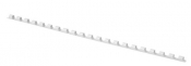 Grzbiety do bindowania Office Products A4 6 mm plastikowe 100 sztuk białe (Nr 20240615-14)