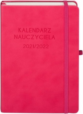 Kalendarz 2021/2022 Nauczyciela A5 różowy TDW