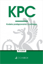 KPC. Kodeks postępowania cywilnego