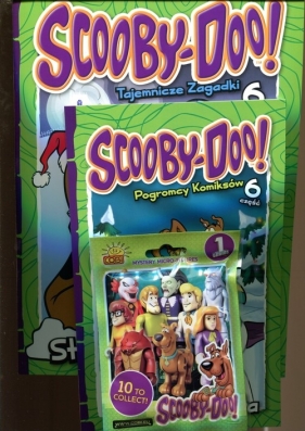 Scooby Doo Tajemnicze zagadki część 6 Zestaw dwóch książek i zabawka - <br />