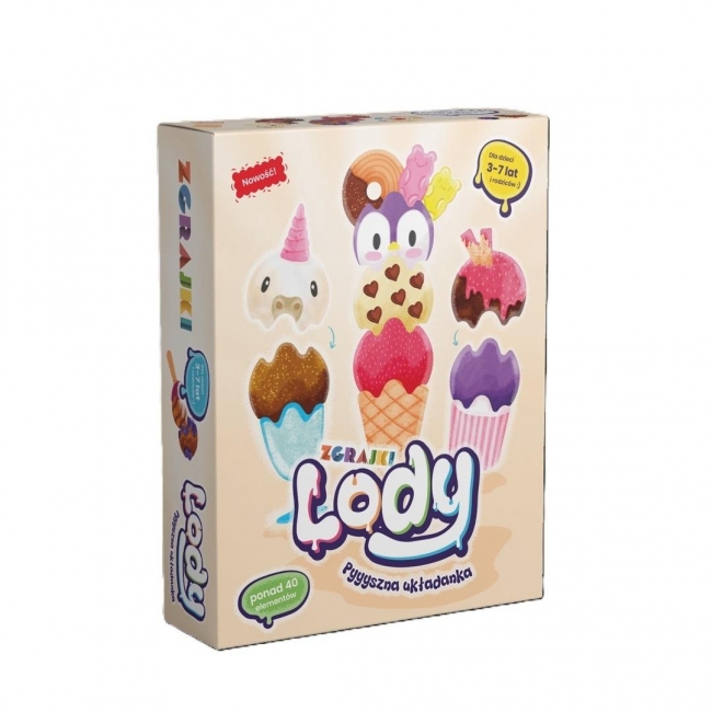 Zgrajki. Lody - Pyszna układanka