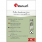 Folia do laminowania Titanum A4 100 mic, 216mm x 303mm - przezroczysta (128864)