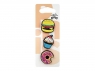  Przypinki silikonowe fast food 3szt