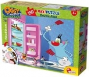 Puzzle dwustronne 2w1 maxi 150 Oggy i karaluchy (304-52851)