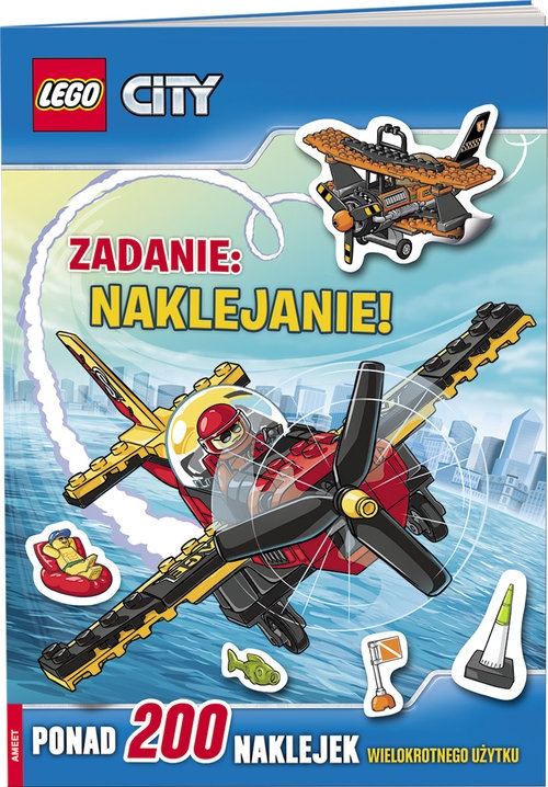 Lego City Zadanie naklejanie