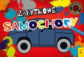 Kolorowanki z naklejkami. Zabytkowe samochody - Opracowanie zbiorowe