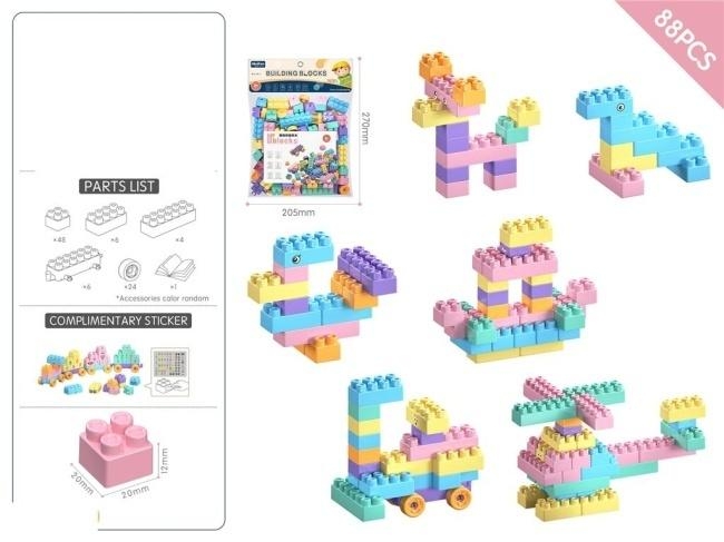 <img src='https://webimage.pl/pics/851/4/d5900368964851.jpg' style='height:440px' /> Klocki 88el pastel