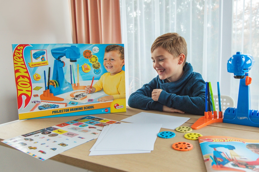 Szkoła rysowania z projektorem - Hot Wheels