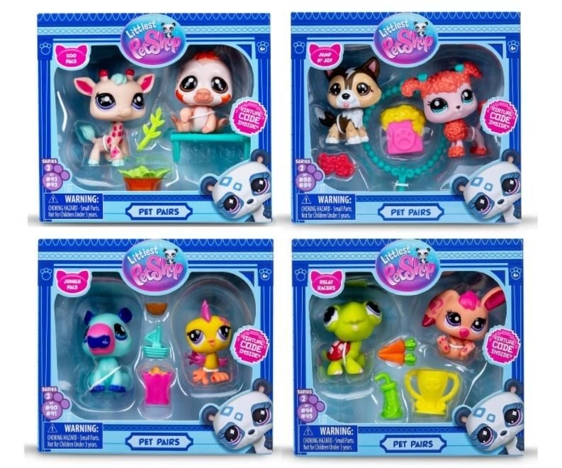 Littlest Pet Shop Zestaw 2 figurek mix