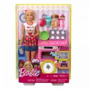 Barbie Domowe wypieki Zestaw do zabawy + Lalka (FHP57)