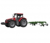 Traktor z maszyną rolniczą, dźwiękami i światłem MIX (107851)