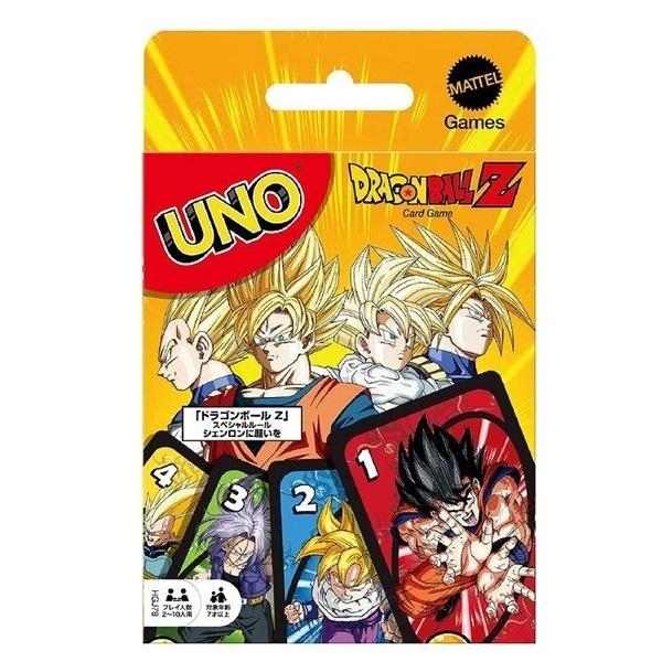 Uno Dragon Ball Z Gra karciana dla dzieci