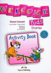 Welcome Kids Starter. Ćwiczenia. Język angielski. Szkoła podstawowa (Uszkodzona okładka) - Jenny Dooley, Virginia Evans