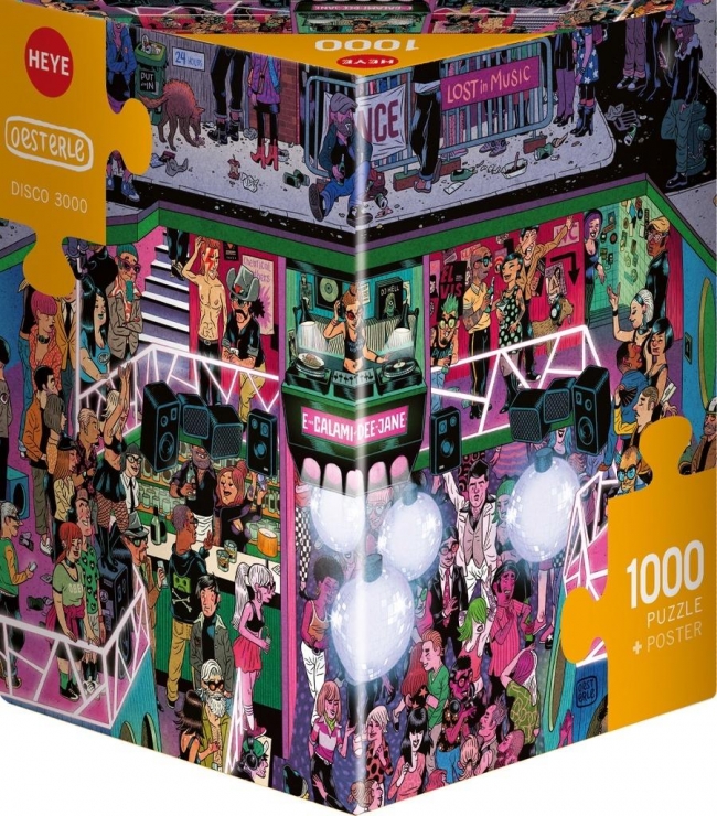 <img src='https://webimage.pl/pics/852/0/d4001689300852.jpg' style='height:440px' /> Puzzle 1000 Disco 3000 (Puzzle+plakat)