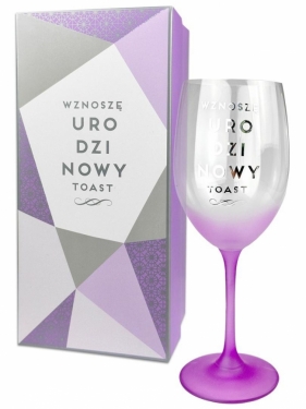 Kieliszek Pastelove Urodziny Toast