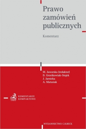 Prawo zamówień publicznych. Komentarz