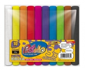 Bibuła marszczona mini mini 12x200cm 10 kolorów