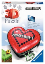 Ravensburger, Puzzle 3D 54: Minecraft Serce (11285)