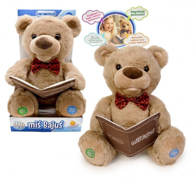 Miś opowiadający bajki