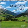 Kalendarz 2027 wieloplanszowy 33x33cm Krajobrazy..