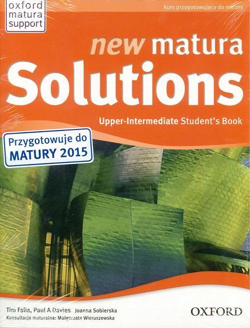 Matura Solutions N Upp-Inter. 2E SB+Exam Brochure