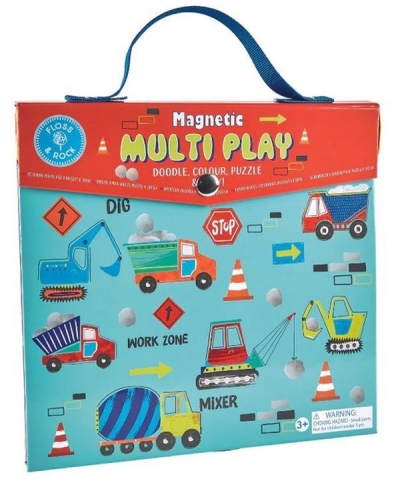 Zestaw Magnetyczny Na Budowie 4 w 1 44P6455